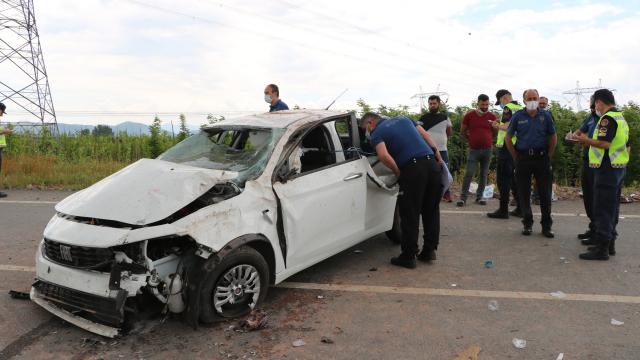 sakarya da trafik kazasi 1 olu 2 yarali son dakika haberleri