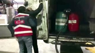 Adana'da 1540 litre kaçak akaryakıt ele geçirildi