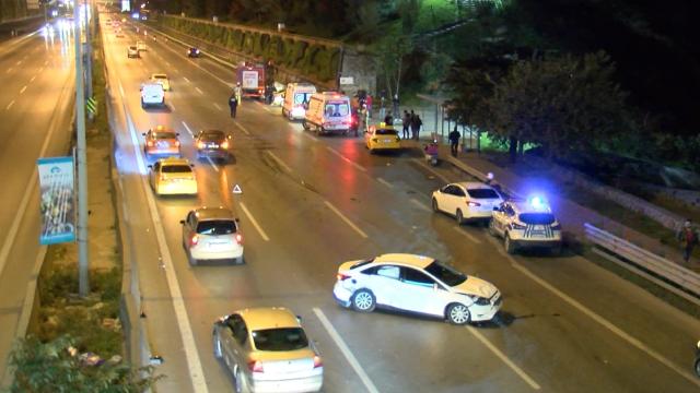 istanbul da zincirleme trafik kazasi 3 yarali son dakika haberleri