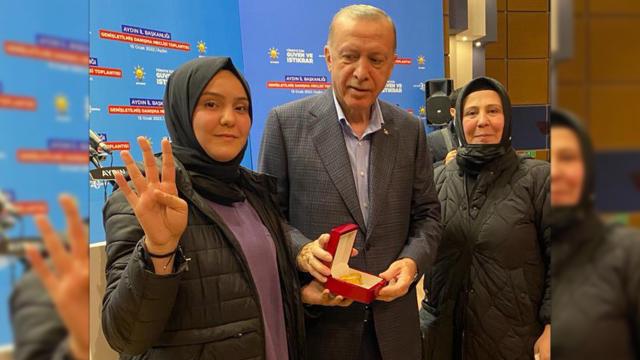 Cumhurbaşkanı Erdoğan'dan öğrenciye doğum günü hediyesi