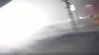 Petrol boru hattındaki patlama anı kamerada