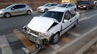 Kırıkkale'de iki otomobilin çarpıştığı kazada 7 kişi yaralandı