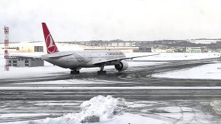 İstanbul Havalimanı'nda uçuşlar durduruldu
