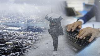 İstanbul'da kar yoğunlaşacak: Mesai saatleri değişti, uçuşlar durdu