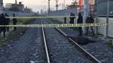 Adana'da trenin çarptığı kişi hayatını kaybetti