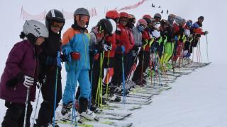 Bitlis’te geleceğin kayakçıları yetişiyor