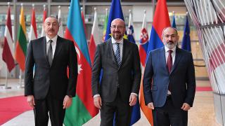 Aliyev, AB Konseyi Başkanı ve Ermenistan Başbakanı ile bir araya geldi