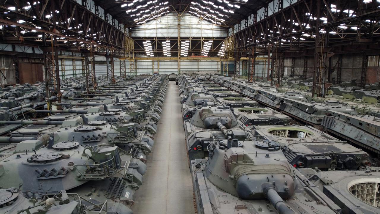 Belçika&#039;nın &amp;quot;emekli&amp;quot; tankları kıymete bindi