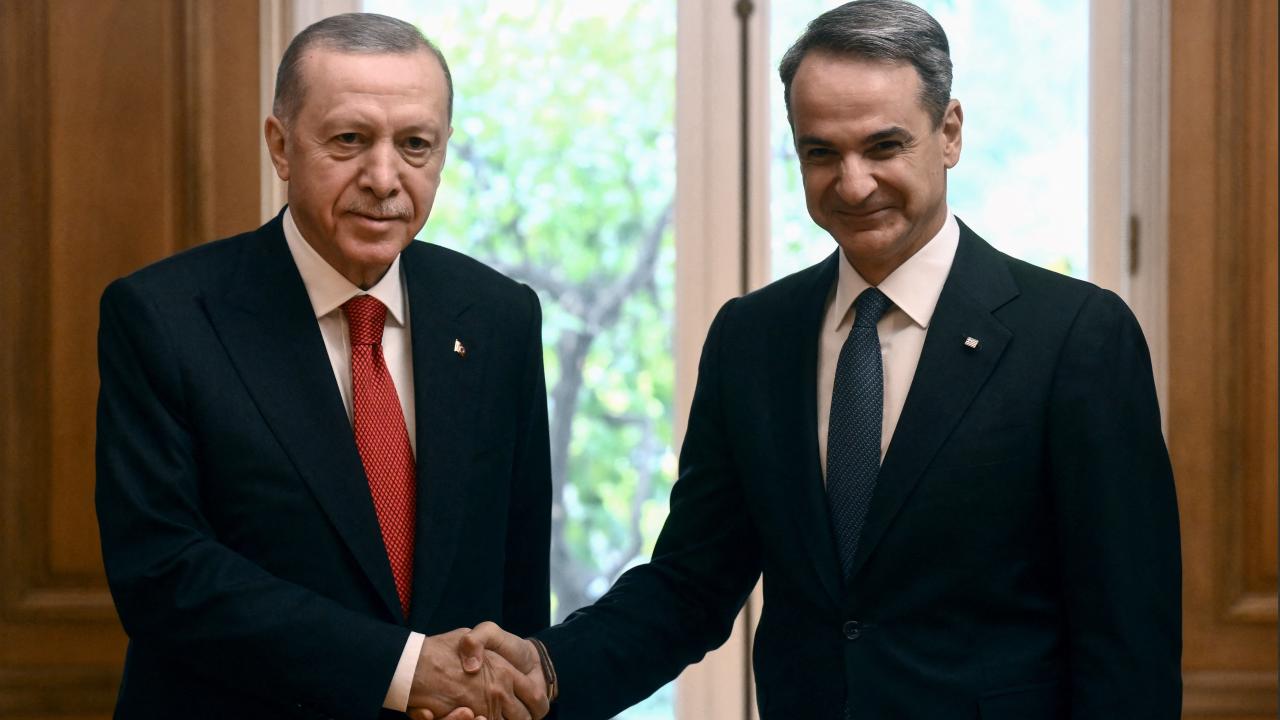 Erdoğan-Miçotakis görüşmesi Yunan medyasında