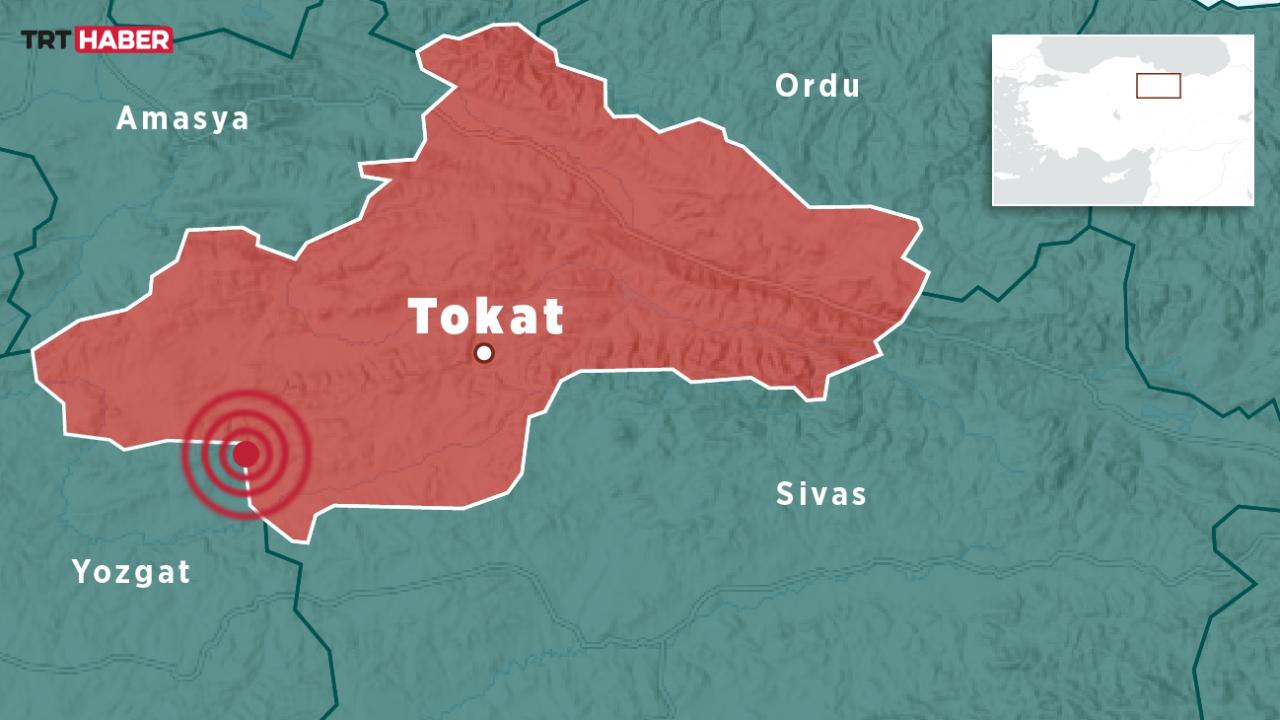 Tokat&#039;ta deprem