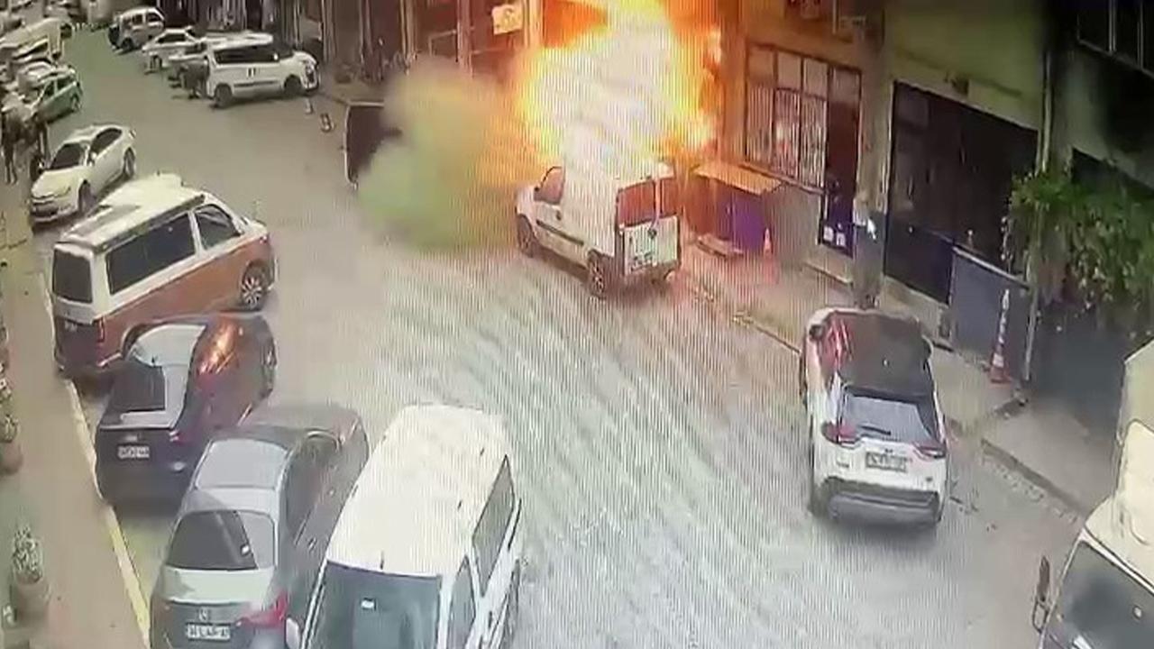 Başakşehir&#039;de bir iş yerinde patlama
