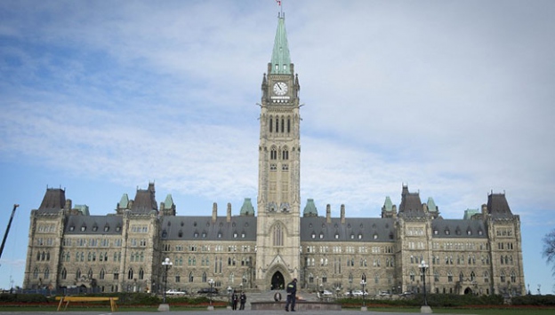 Kanada Parlamentosu'nda protesto