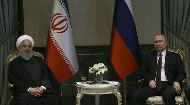Ruhani-Putin Beştepede görüştü