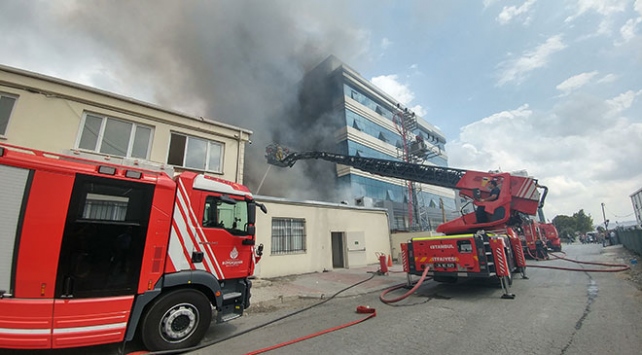 İstanbul Avcılarda tekstil atölyesinde yangın