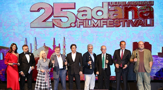 25 Uluslararası Adana Film Festivali Onur Ödülleri sahiplerini buldu