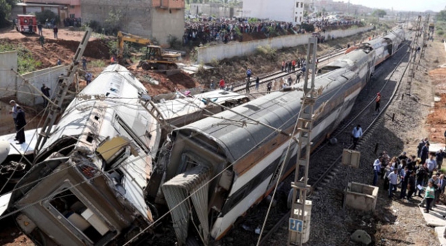 Fasta tren kazasında ölenlerin sayısı 7ye yükseldi