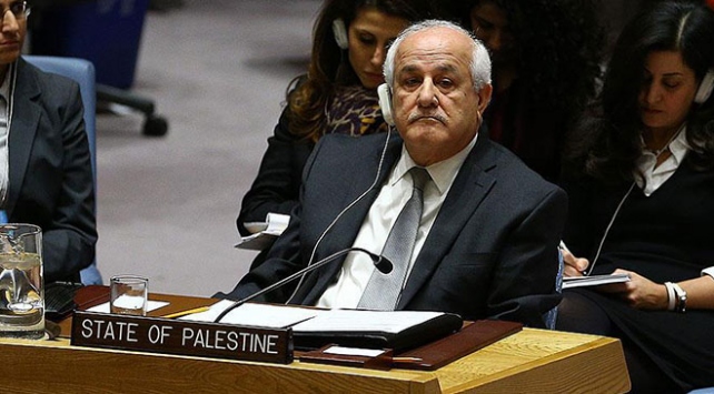 Filistinin BM Daimi Temsilcisi Mansur: Barış planını 